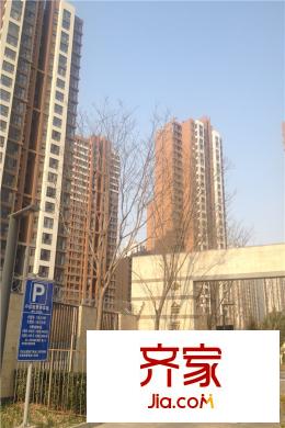 住总万科金域华府实景图项目道路2015.03
