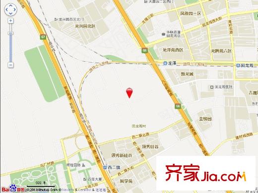 住总万科金域华府交通图电子