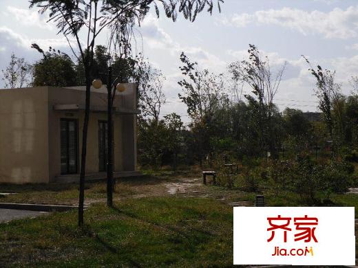 建工家园外景图绿化