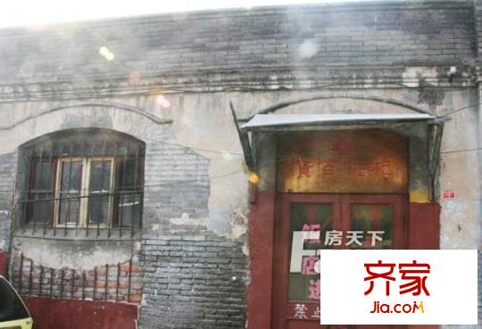 鐵門胡同外景圖
