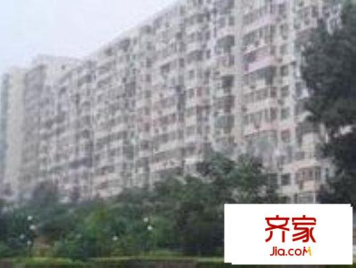 南方庄小区外景图绿化