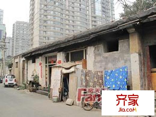 鐵門胡同外景圖