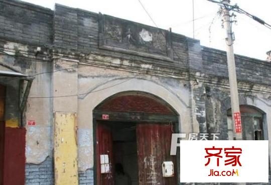鐵門胡同外景圖