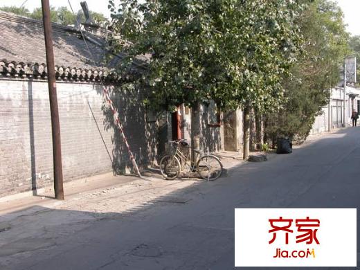 后圓恩寺胡同外景圖
