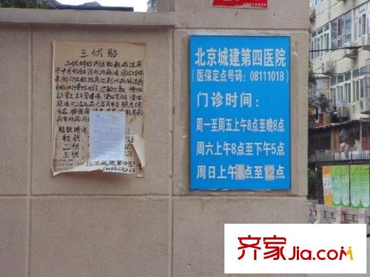 王庄路15号院配套图周边医院