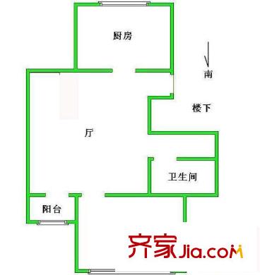 恩济庄82号院户型图户型图 1室1厅1卫1厨