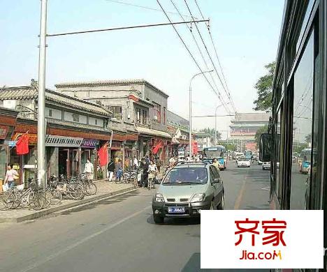 地安門內(nèi)大街外景圖