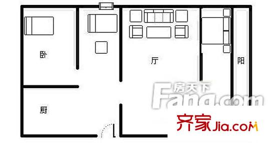 果园西里甲区户型图户型图