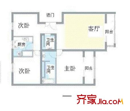 通州北苑15号院 0室 户型图