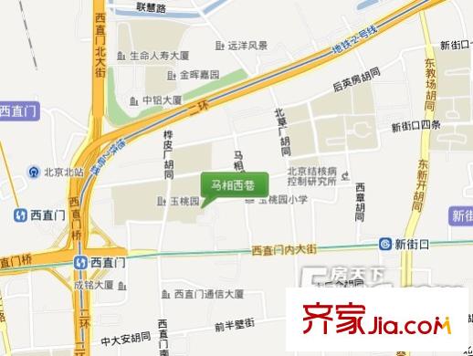 馬相西巷交通圖1