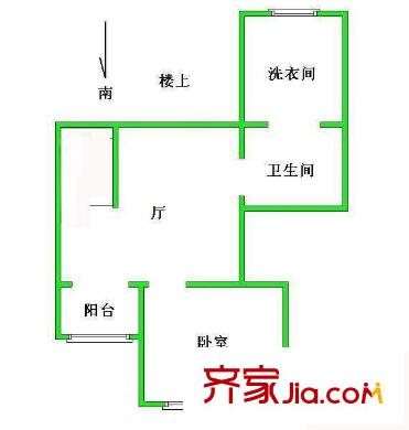 恩济庄82号院户型图户型图 1室1厅1卫1厨