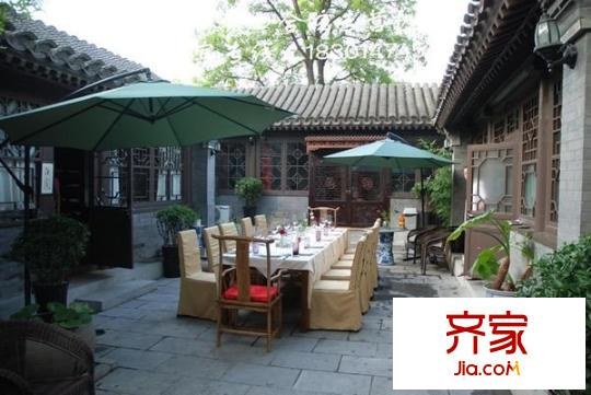 地安門內(nèi)大街外景圖 