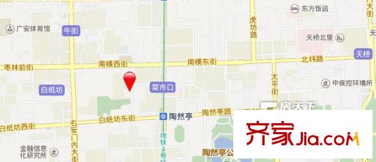 半步橋13號(hào)院交通圖