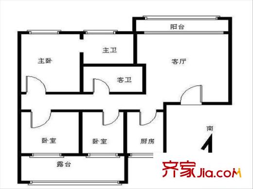 宝星国际 户型图