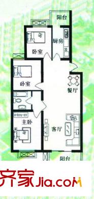 林荫家园 户型图