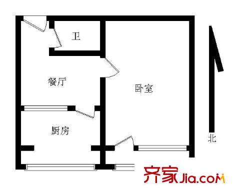 大錢市胡同48平南一居