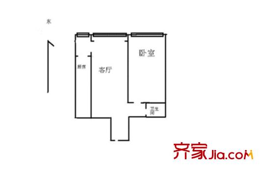通州北苑15号院 0室 户型图