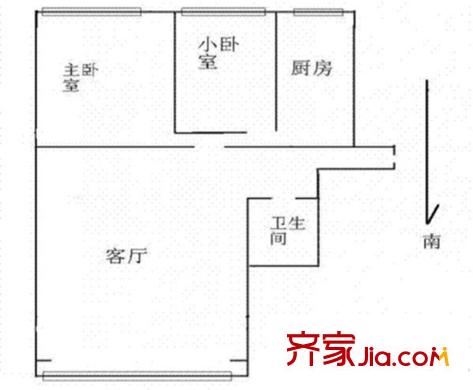 通州北苑15号院 0室 户型图