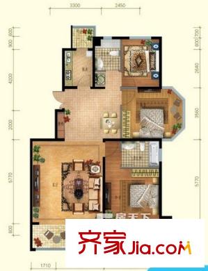金桥滨河丽舍户型图户型图