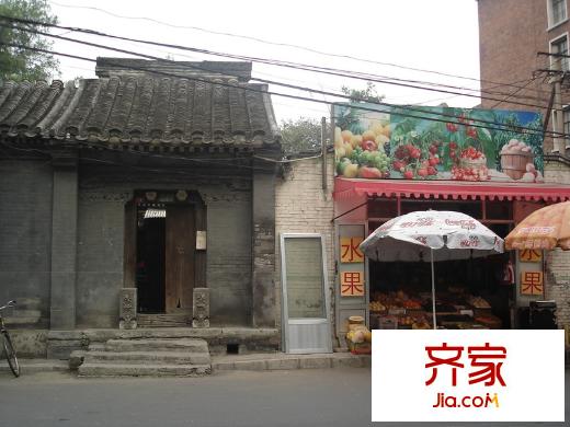 教子胡同外景圖 
