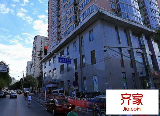 教子胡同外景圖 