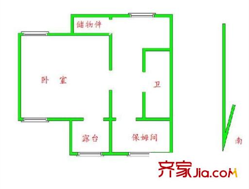 富丽小区户型图 户型图