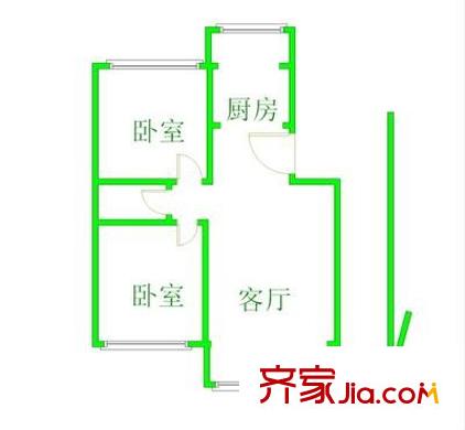 北京望兴居户型图