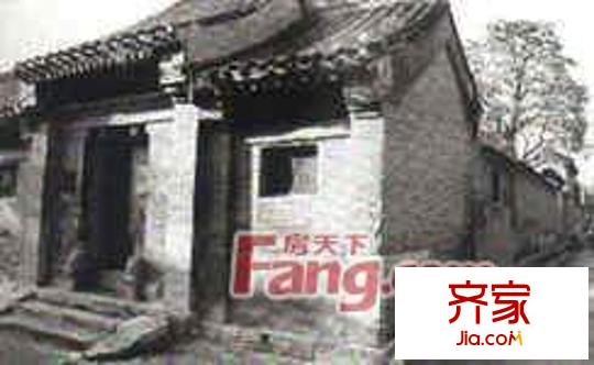 教子胡同外景圖 