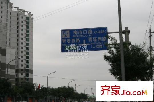 西府颐园配套图周边街道