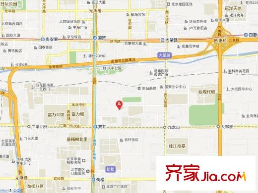 A派公寓交通图