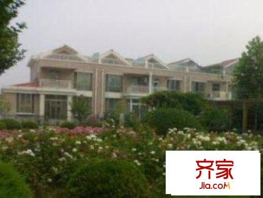 柏林山水别墅外景图绿化