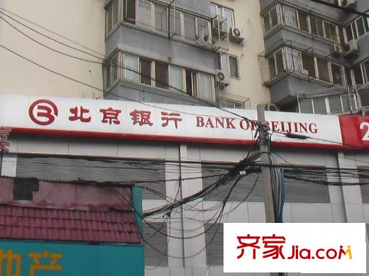 万景公寓配套图银行