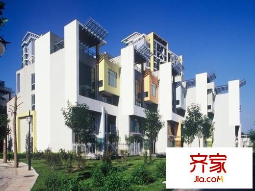 上地佳园外景图