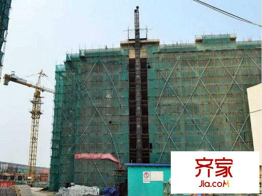 海怡庄园实景图工地2011.09
