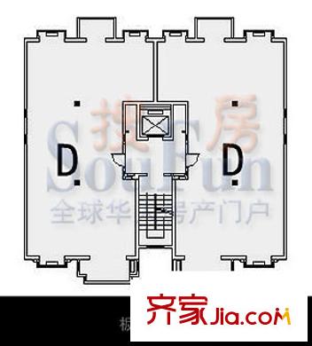 万科东第户型图板楼平面图户型