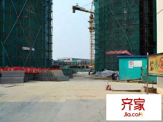 海怡庄园实景图工地2011.09