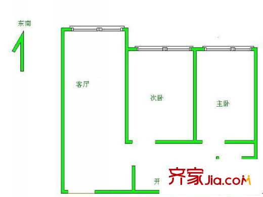 大西洋新城E区户型图
