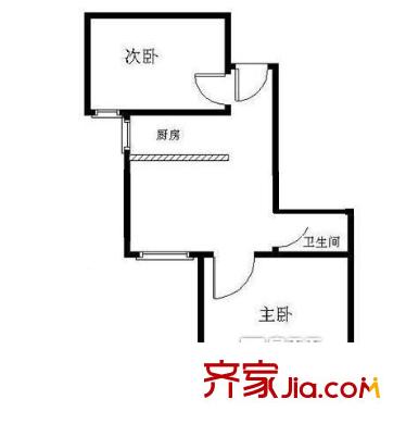 迎曦园06-07 78平米南向 两居