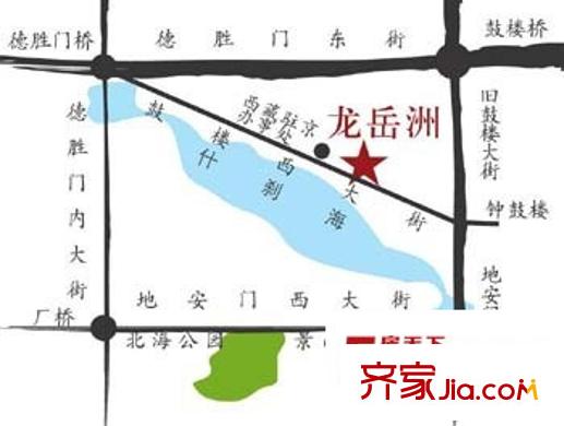 龍岳洲交通圖