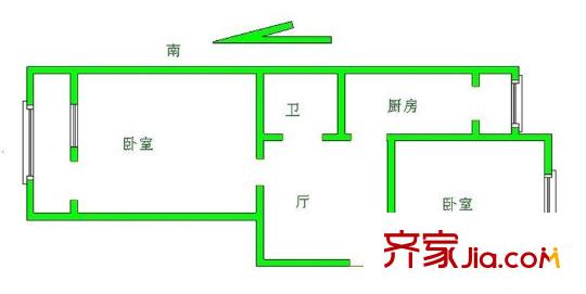 平乐园小区 户型图