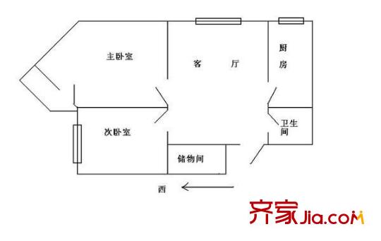 平乐园小区 户型图