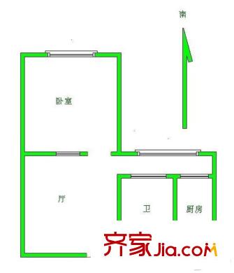 平乐园小区 户型图