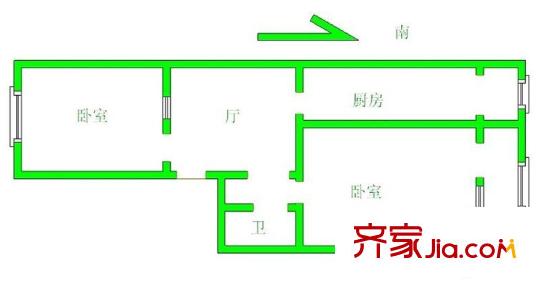 平乐园小区 户型图