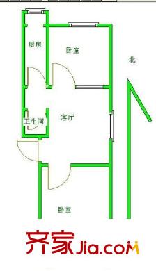 花家地西里一区 户型图