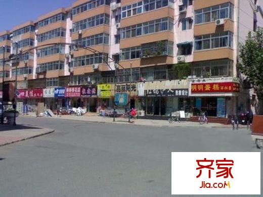 花园小区外景图楼盘图
