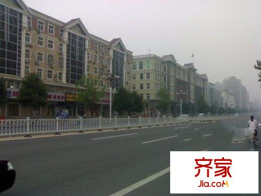 花园小区外景图楼盘图