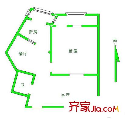 平乐园小区 户型图