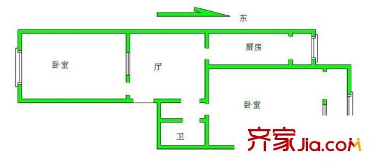 平乐园小区 户型图