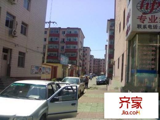 花园小区外景图楼盘图