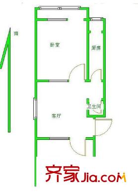 花家地西里一区 户型图
